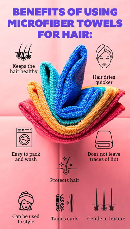 Microfiber Hair Towel