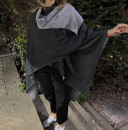 Poncho Style Shawl